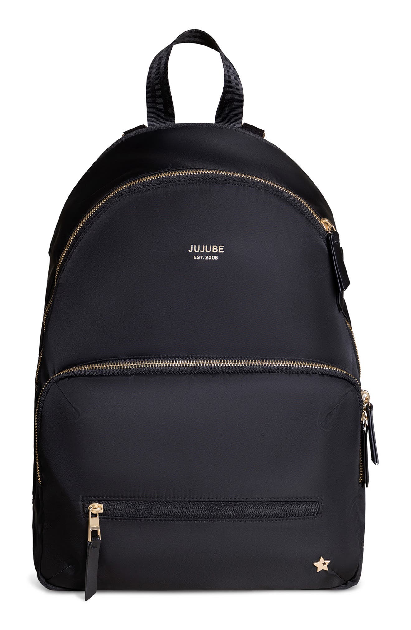 JuJuBe Everyday Diaper Backpack, Main, color, Black