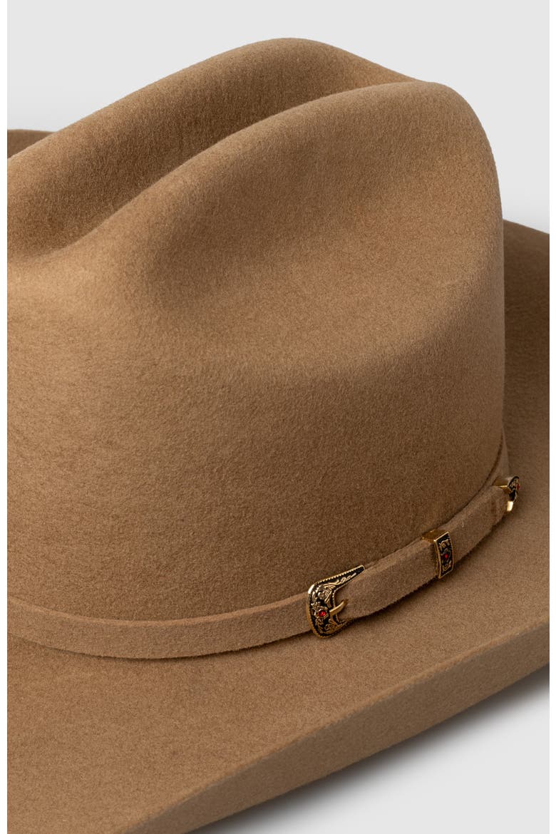 The Ethernal Wool Western Cowboy Hat, Alternate, color, Khaki