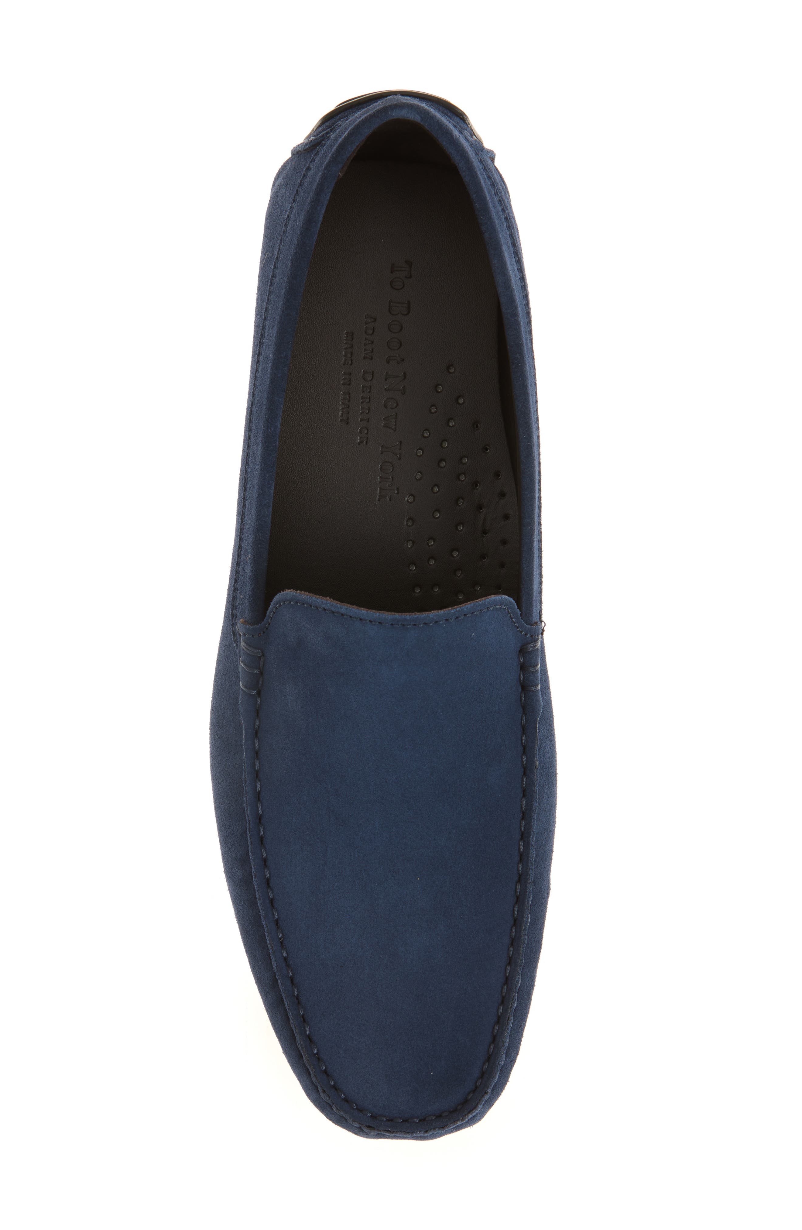 TO BOOT NEW YORK Keenan Moc Toe Driving Loafer, Alternate, color, Softy Oltramare