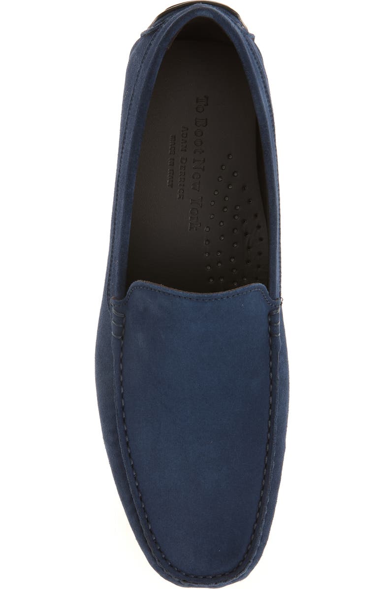 TO BOOT NEW YORK Keenan Moc Toe Driving Loafer, Alternate, color, Softy Oltramare