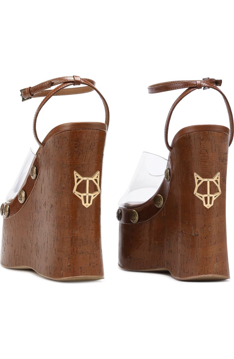 Naked Wolfe Tiger Lilly Heel, Alternate, color, Clear