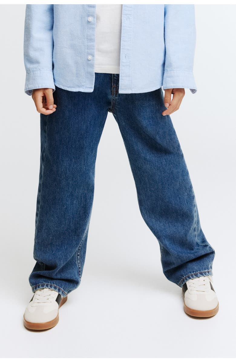 H&M Loose Fit Jeans, Alternate, color, Denim Blue