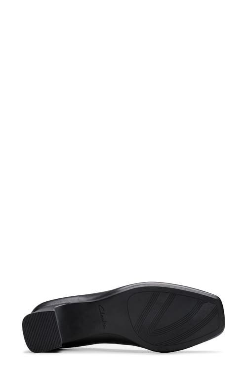 Clarksr Clarks(r) Fernie Court Block Heel Pump In Black