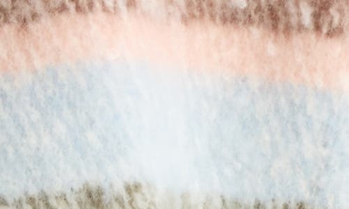 Steve Madden Fringe Trim Stripe Scarf