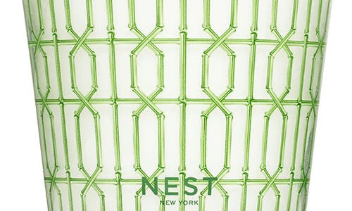 Nest New York Bamboo Decorative Luxury Candle 47.3 Oz. In Green
