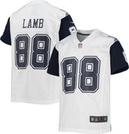 Nike Youth Nike CeeDee Lamb White Dallas Cowboys Alternate Game Jersey