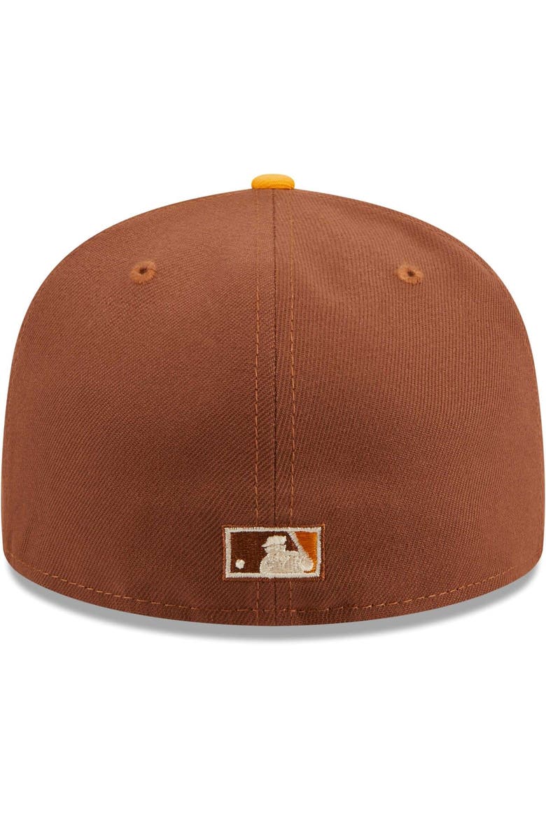 Men's New Era Brown Chicago White Sox Tiramisu  59FIFTY Fitted Hat, Alternate, color, Brown