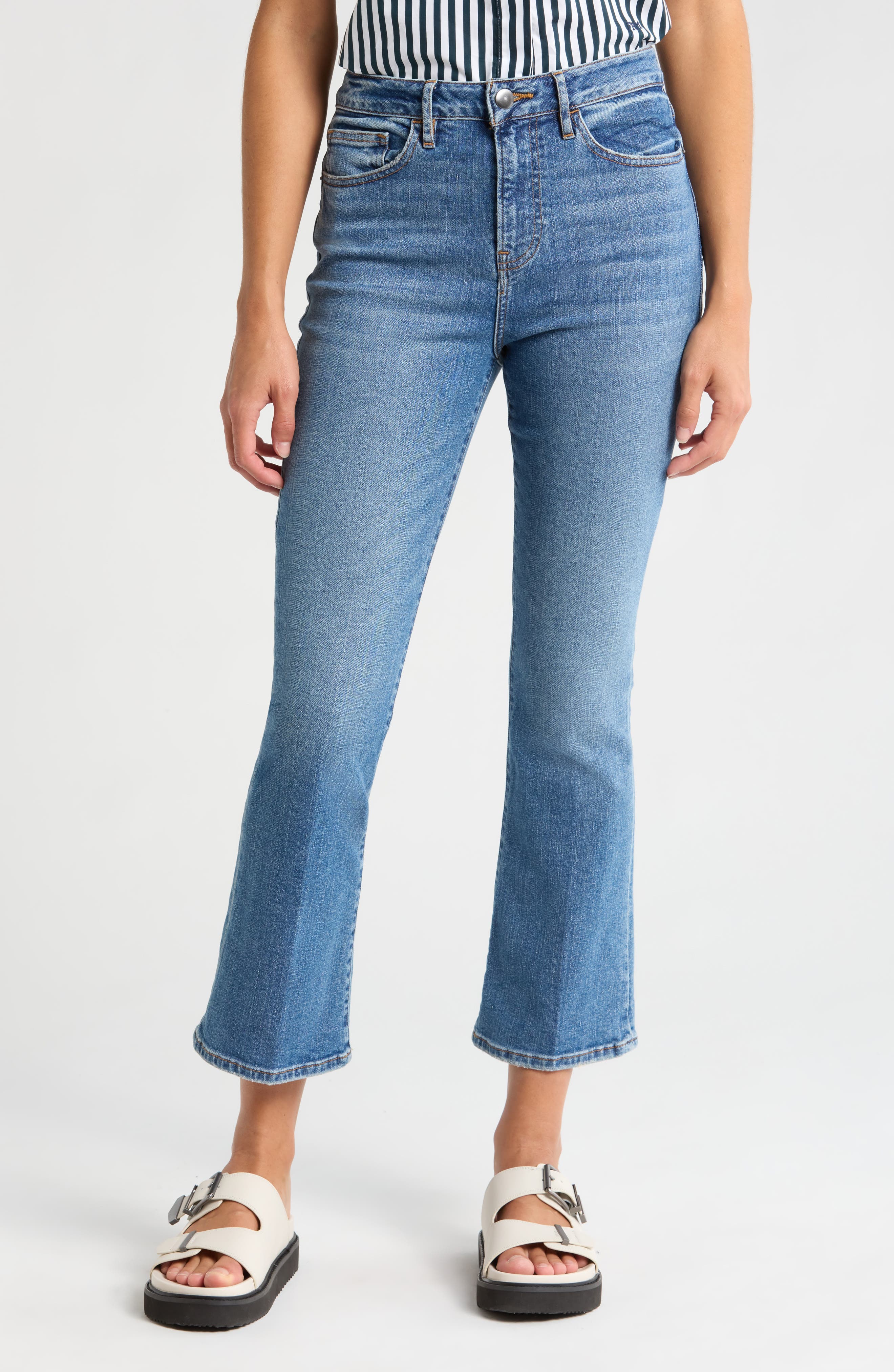 FRAME Le Crop Mini Bootcut Jeans