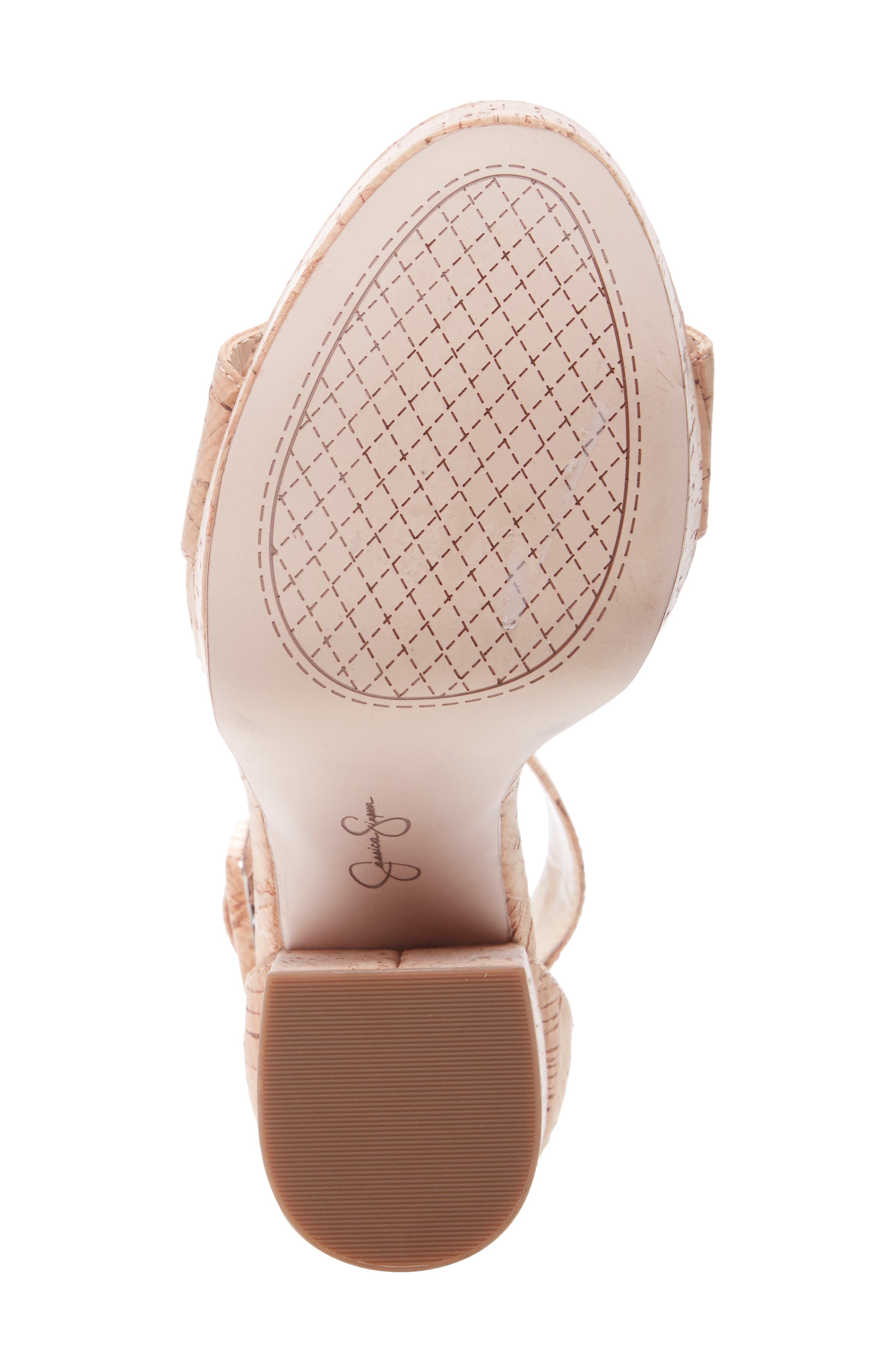 Caiya Block Heel Sandal, Alternate, color, NATURAL CORK