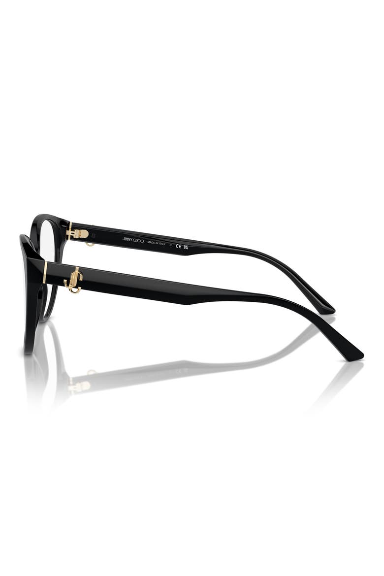 54mm Phantos Optical Glasses, Alternate, color, BLACK / DEMO LENS