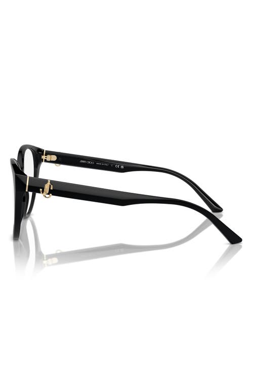 Jimmy Choo 54mm Phantos Optical Glasses In Black