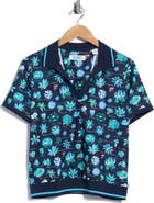 Original Penguin Textbook Floral Polo