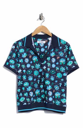 Textbook Floral Polo