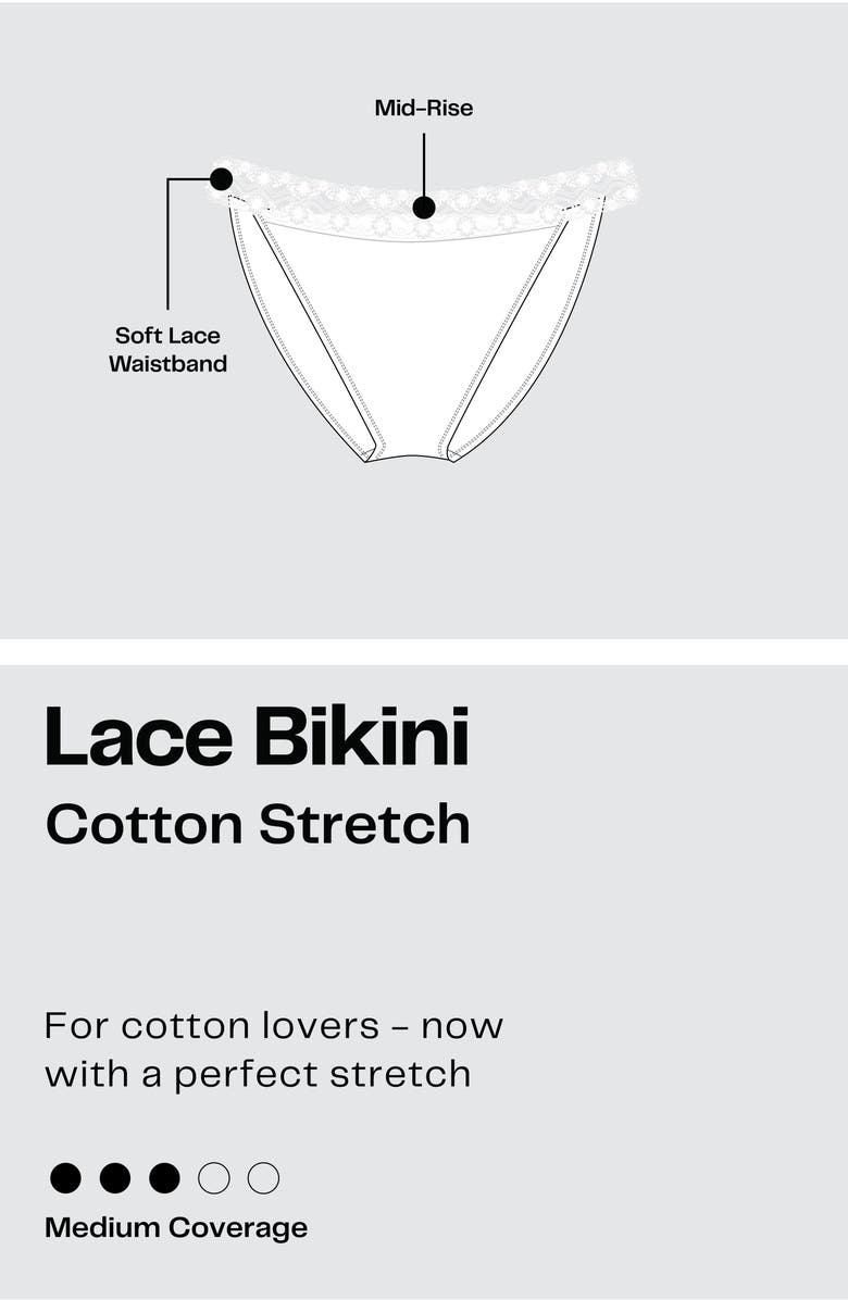 NORDSTROM RACK 5-Pack Stretch Lace Bikinis, Alternate, color, Purple Taupe Multi