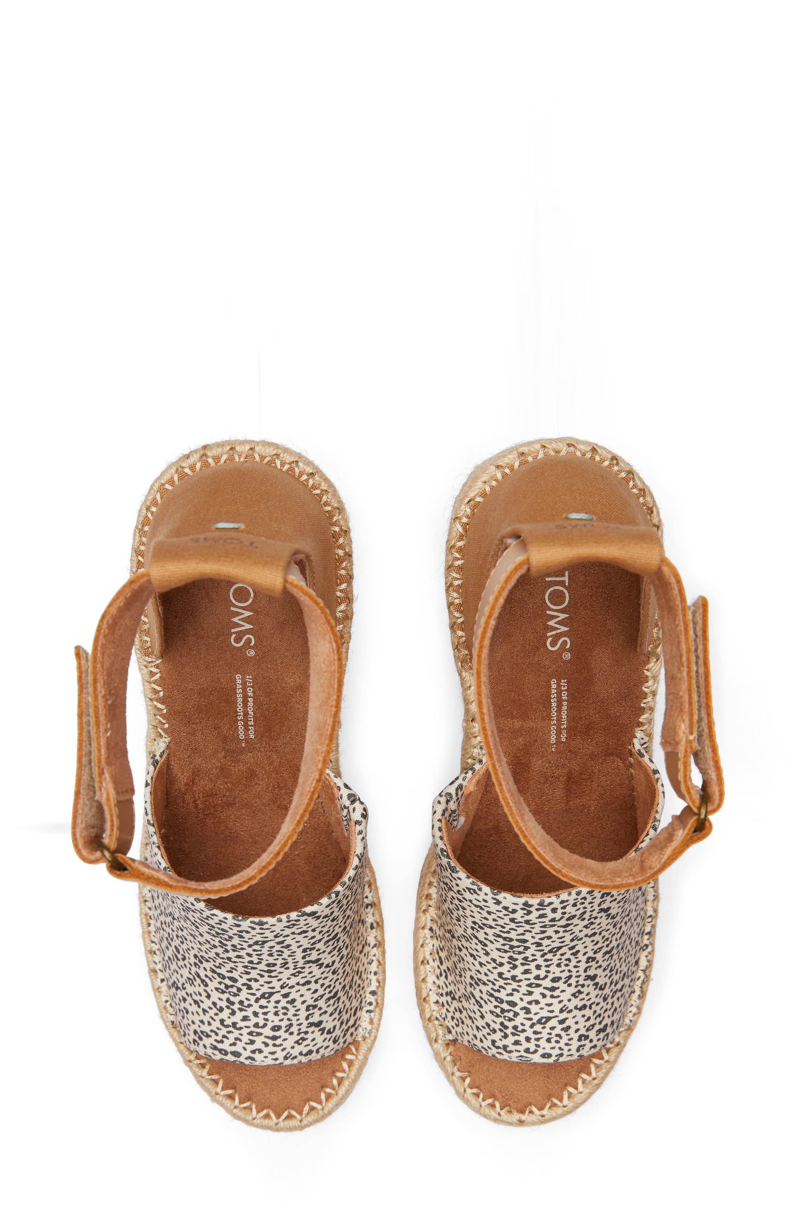 Marisol Espadrille Wedge Sandal, Alternate, color, NATURAL