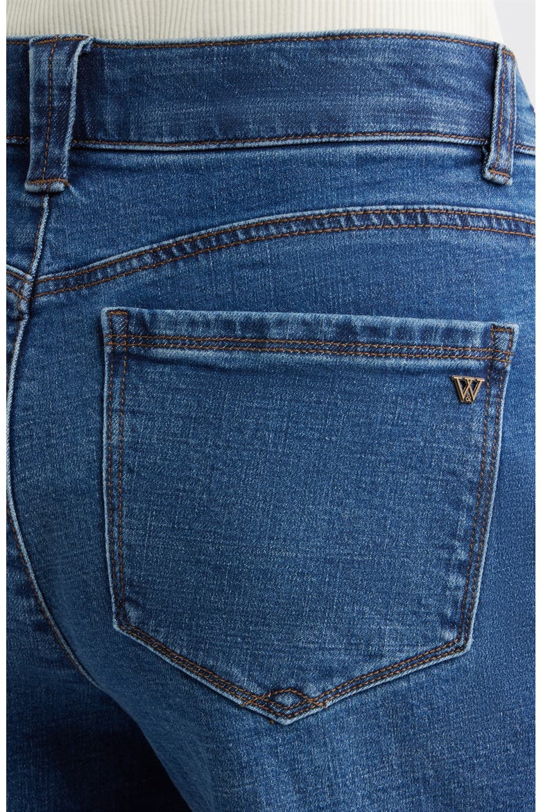 Sam High Waist Wide Leg Jeans, Alternate, color, MID BLUE