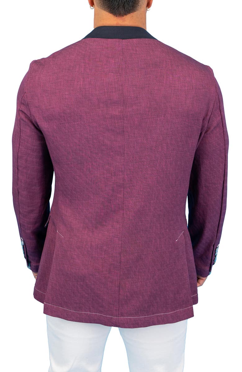 Maceoo Unconstructed Shadow Blazer, Alternate, color, Pink