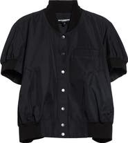 MELITTA BAUMEISTER Snap Bomber Shirt