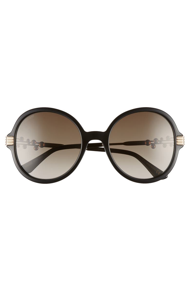 Jimmy Choo Adria 55mm Round Sunglasses, Alternate, color,