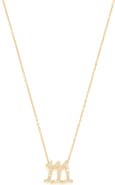 Seven Saints 111 Angel Number Manifestation Necklace