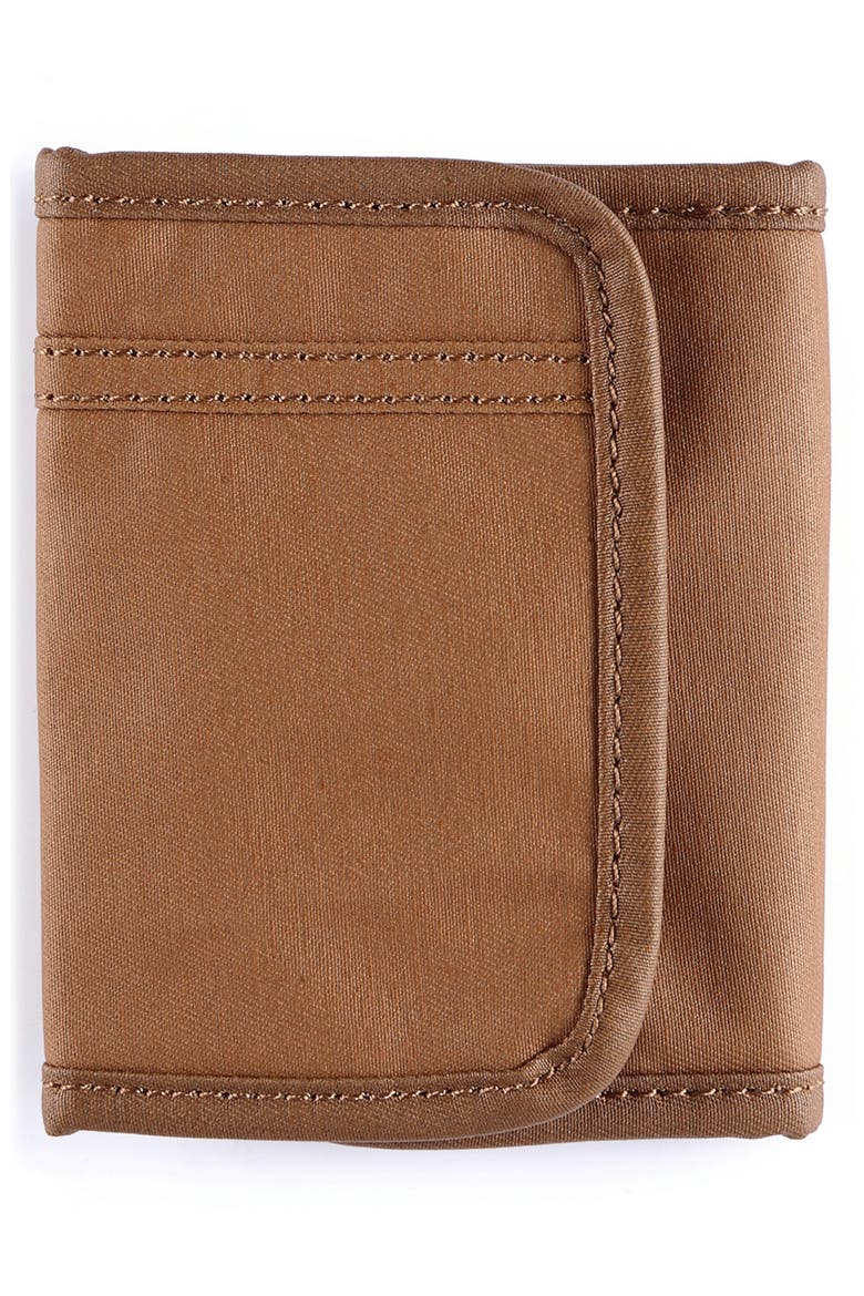 Light Canvas Wallet, Alternate, color, KHAKI