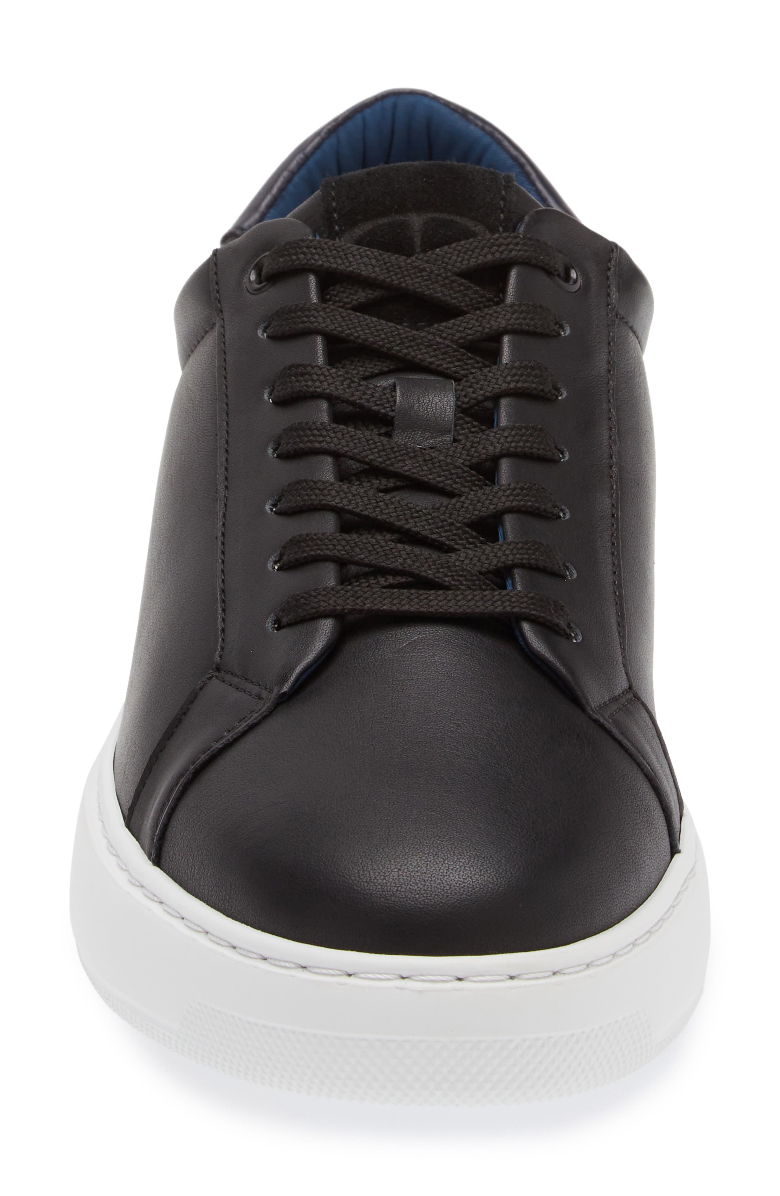 G Brown Puff Low Top Leather Sneaker, Alternate, color, 