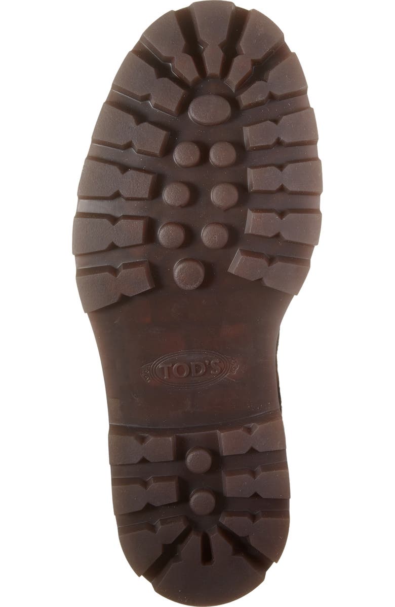 Tod's Gomma Genuine Shearling Lined Chelsea Boot, Alternate, color,