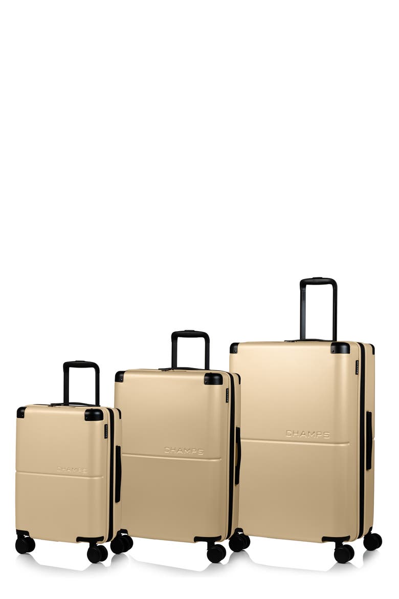 Earth 3-Piece Wheeled Luggage Set, Main, color, SAND