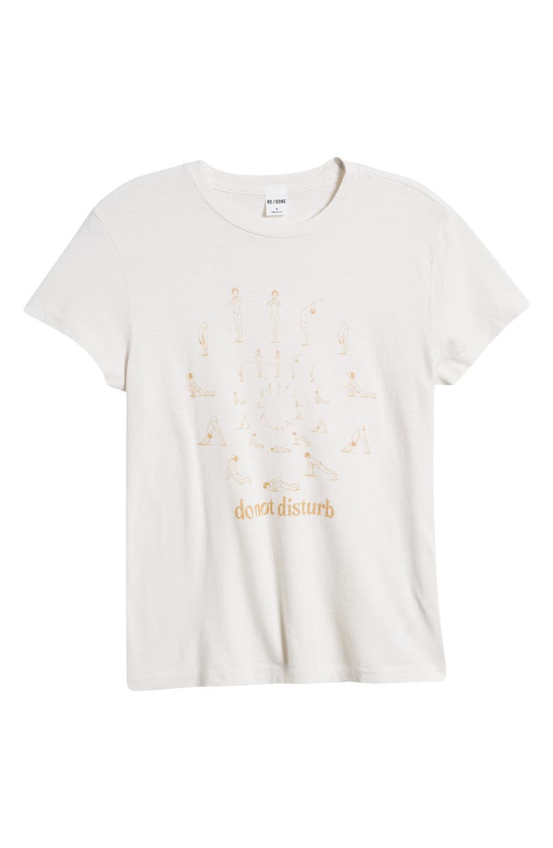 Re/Done 70s Do Not Disturb Graphic T-Shirt, Alternate, color,