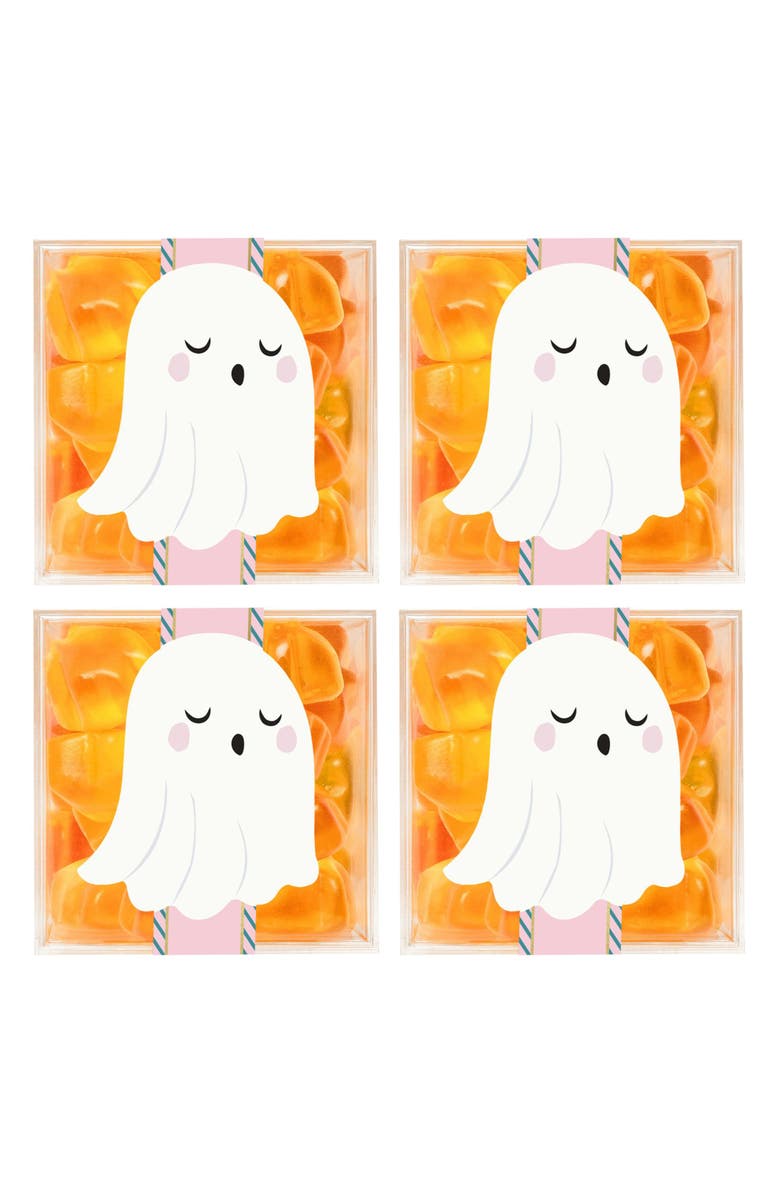 sugarfina Set of 4 Spooky Ghost Candy Cubes, Main, color,