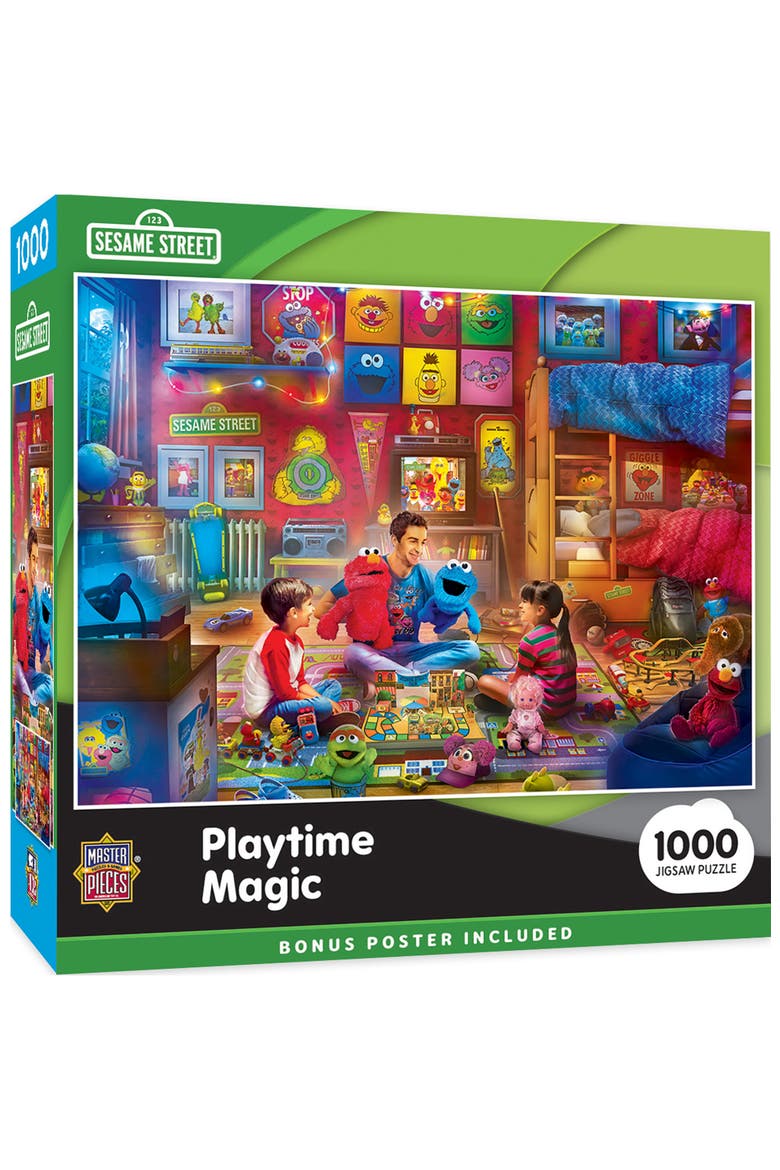 Sesame Street Playtime 1000pc Puzzle, Main, color, Multicolor