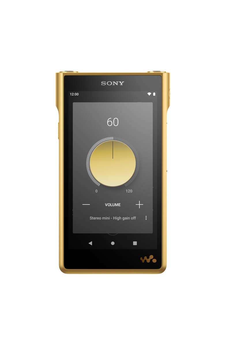 Sony NW-WM1ZM2 256GB Signature Series Premium Digital Music Player, Main, color, Gold