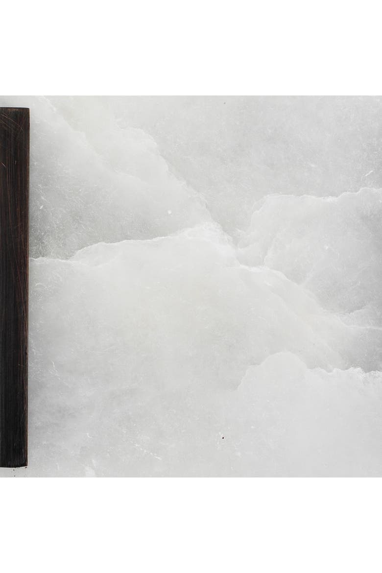 Delphi 2-Light Alabaster Wall Sconce, Antique Brass Metal, Alternate, color, Oil Rubbed Bronze