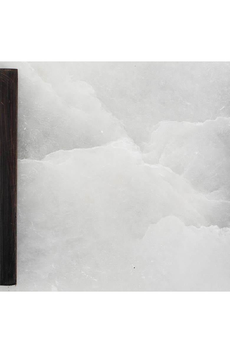 JAMIE YOUNG Delphi 2-Light Alabaster Wall Sconce, Oil Rubbed Bronze Metal, Alternate, color, Oil Rubbed Bronze