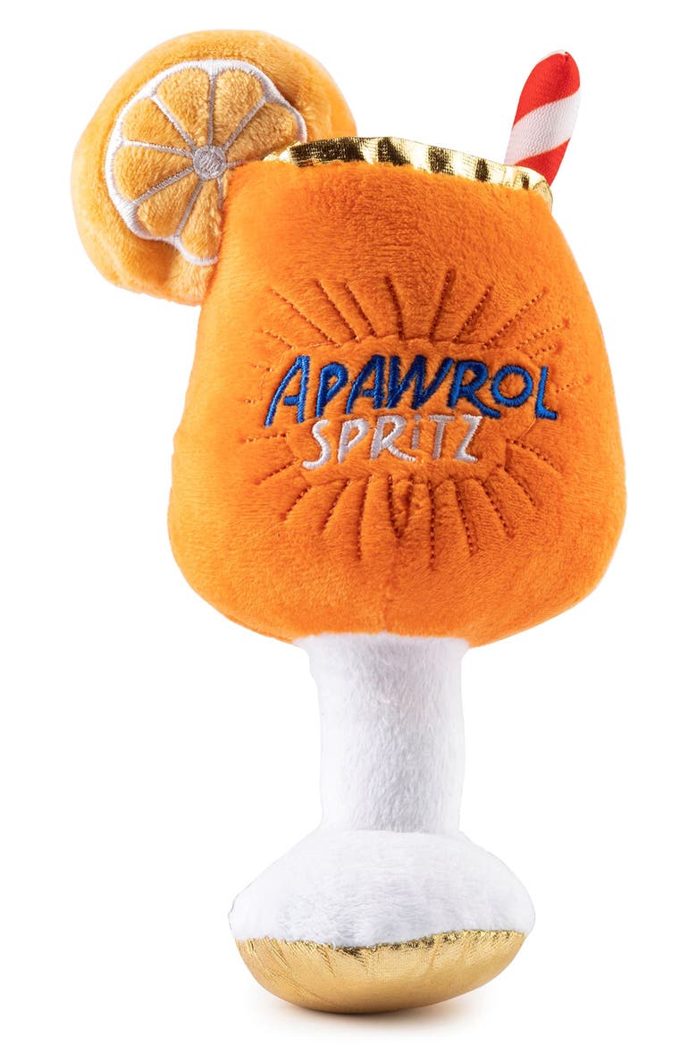 Apawrol Spritz Dog Toy, Main, color, ORANGE