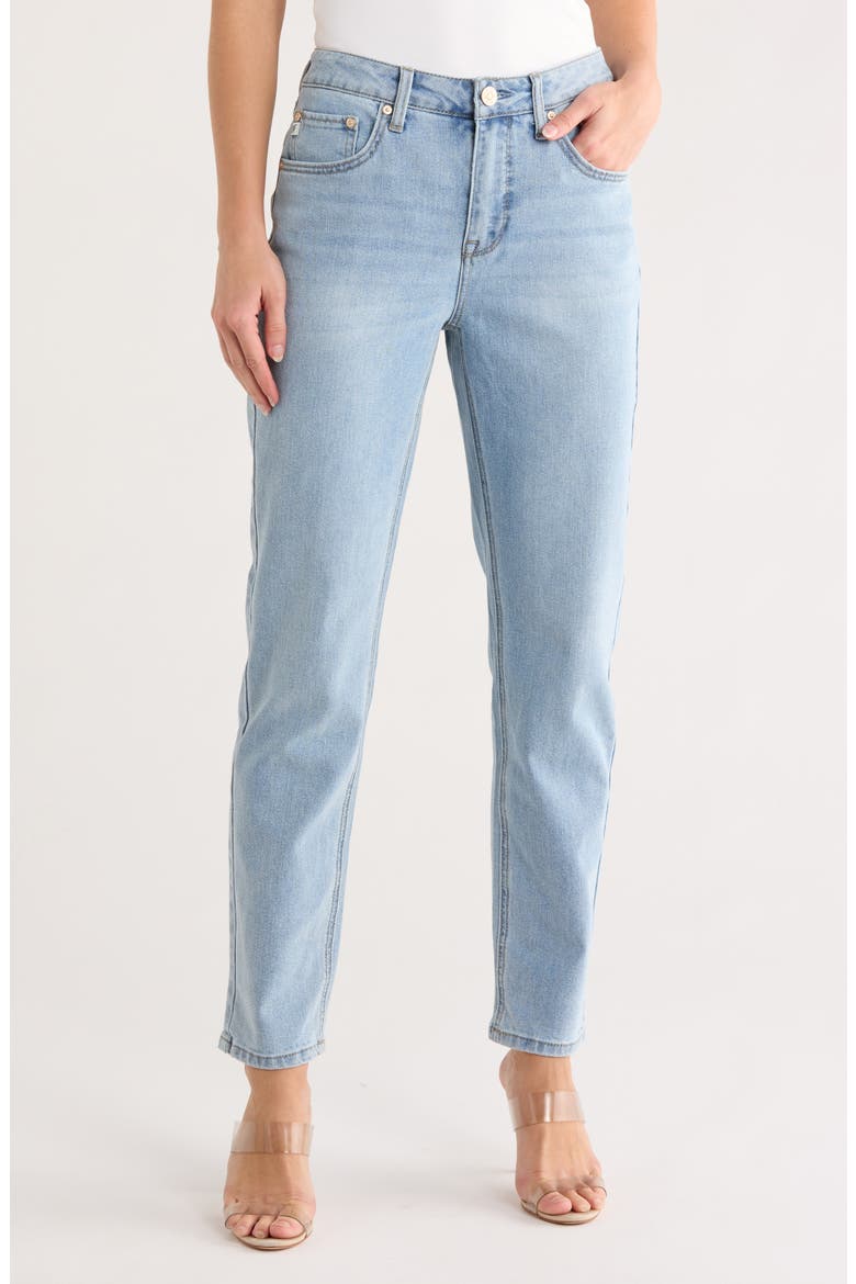 '90s Straight Leg Jeans, Main, color, KEY WEST