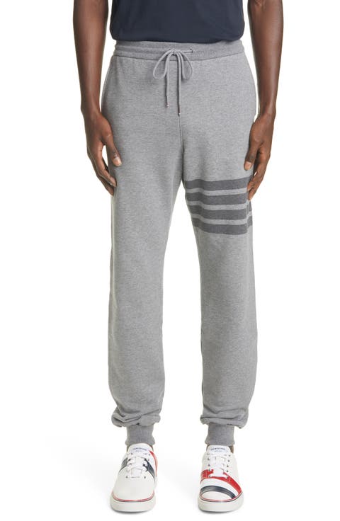 Tonal 4-Bar Cotton Joggers