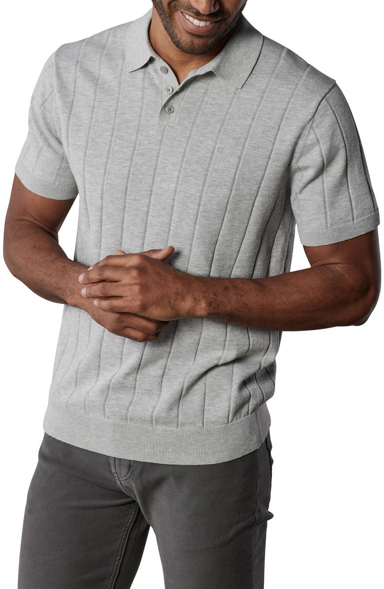 The Normal Brand Robles Rib Cotton Polo, Main, color, 