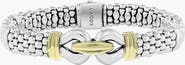 LAGOS Derby Two-Tone Caviar Rope Bracelet