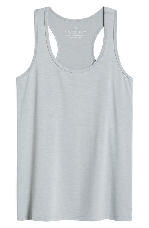 Free Fly Motion Performance Racerback Tank In White