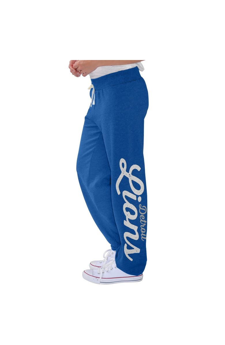 G-III 4HER BY CARL BANKS Women's G-III 4Her by Carl Banks Blue Detroit Lions Scrimmage Pants, Alternate, color, 