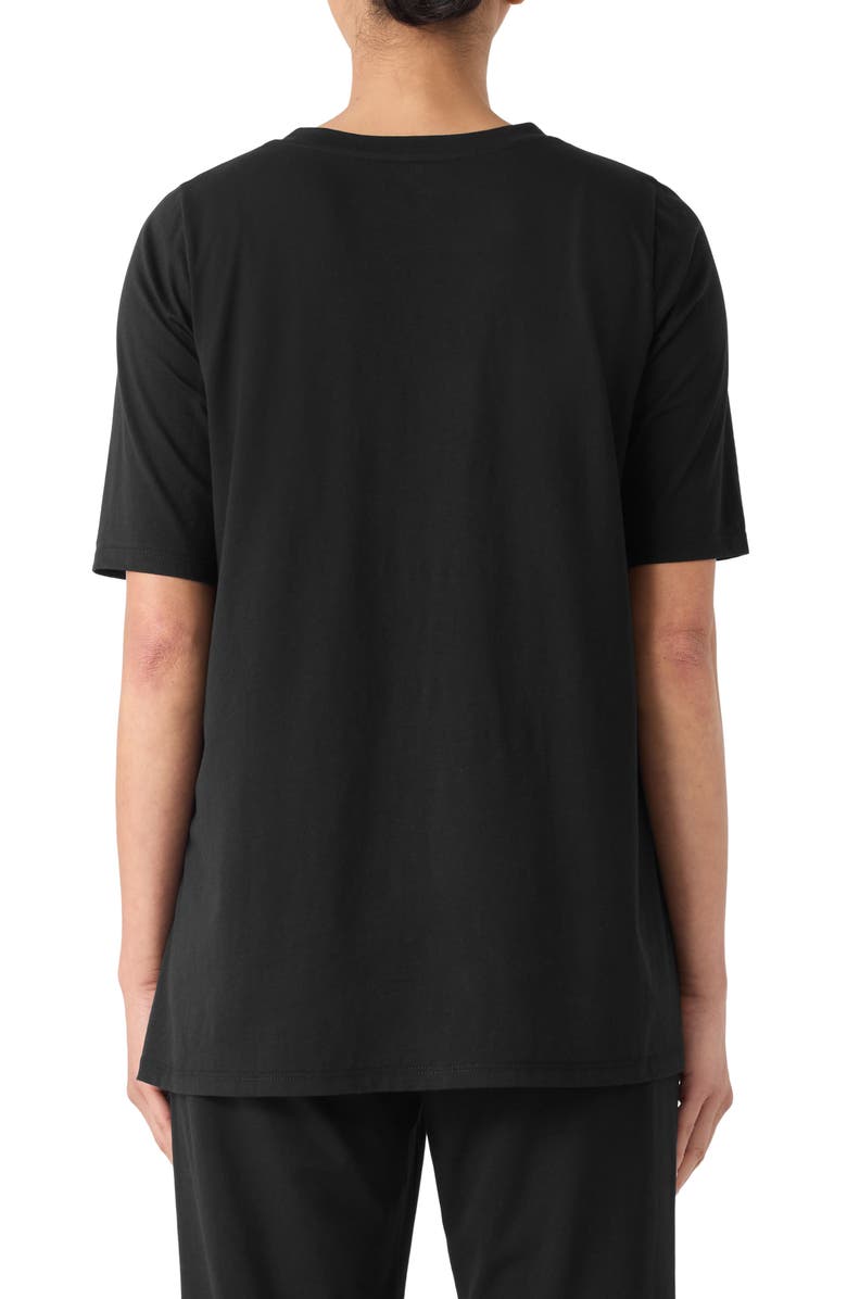 Eileen Fisher Crewneck Organic Cotton T-Shirt, Alternate, color, 