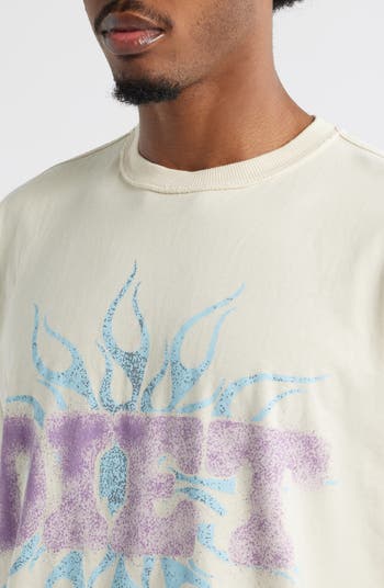 Flame Spray Graphic T-Shirt