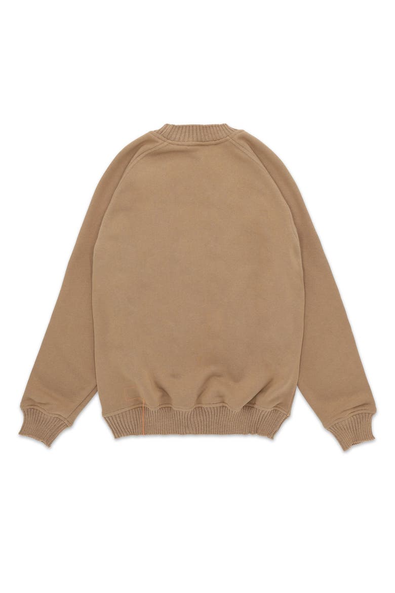 Mayfair Cotton Sweatshirt, Alternate, color, Beige