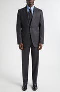 TOM FORD O'Connor Shadow Windowpane Check Wool Suit