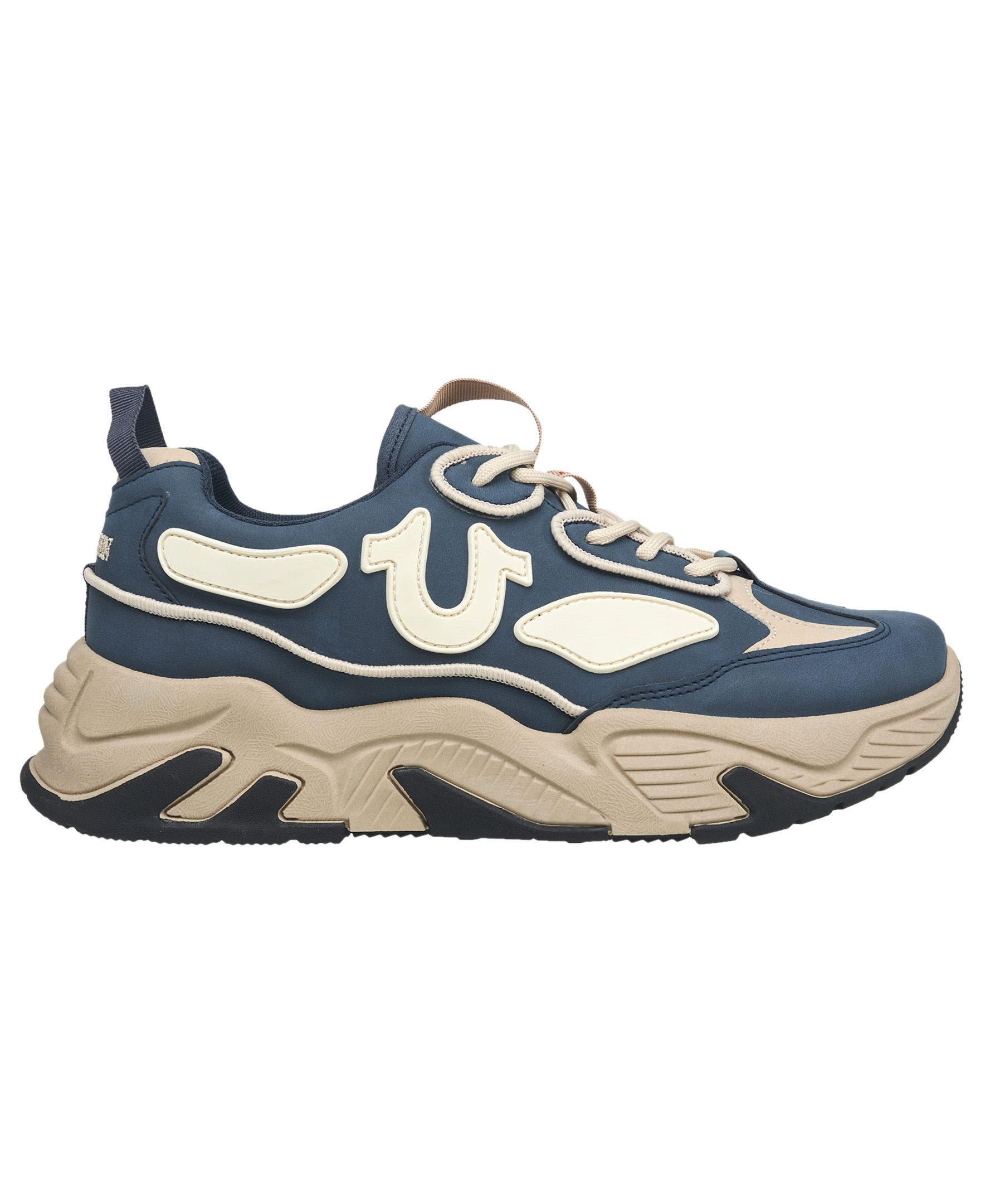 Jeremiah Horseshoe Logo Chunky Snearker, Alternate, color, Blue