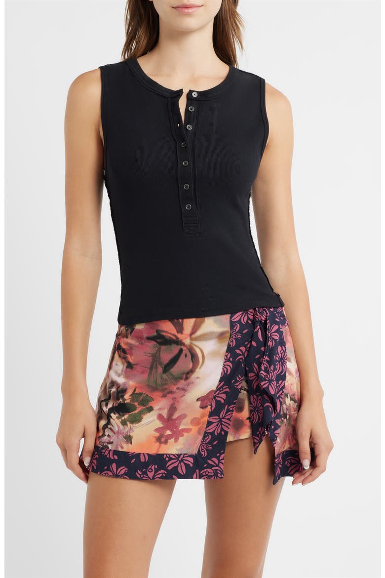 Jamie Rib Tank, Main, color, PITCH BLACK