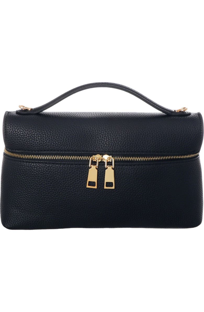 Adornia Top Handle Bag, Main, color, Black
