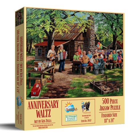 Anniversary Waltz 500 piece Jigsaw Puzzle for Adults