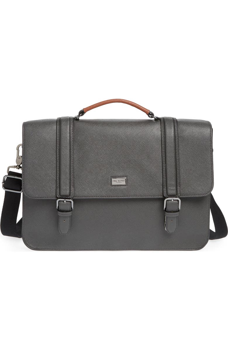 Ted Baker London Crossgrain Messenger Bag, Main, color,